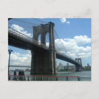 CARTE POSTALE PONT BROOKLYN