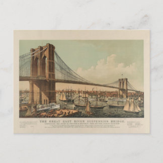 Carte Postale Pont Brooklyn