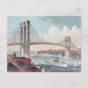 Carte Postale Pont Brooklyn