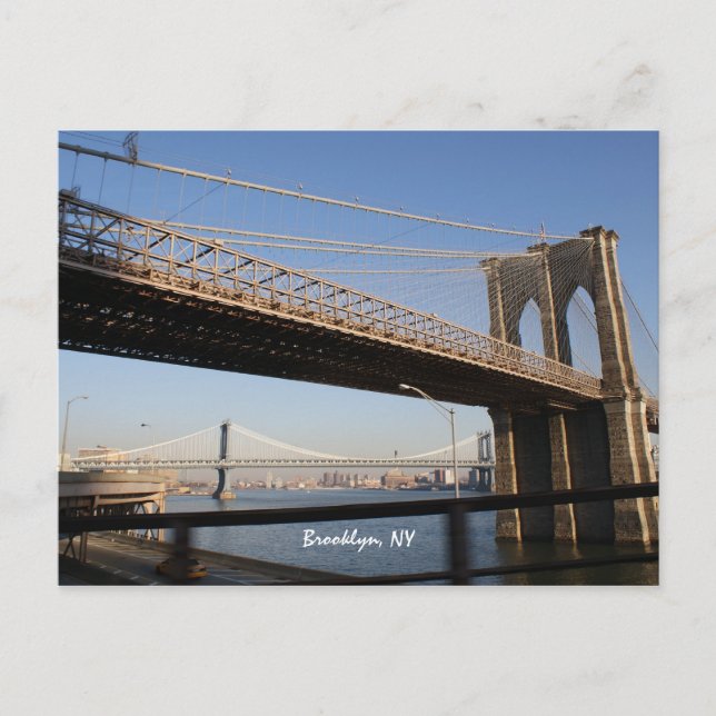 Carte Postale Pont Brooklyn (Devant)