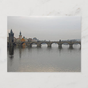 Carte Postale Pont Charles, Prague