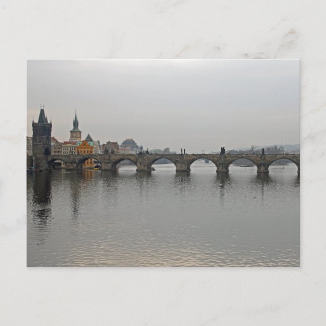 Carte Postale Pont Charles, Prague (Devant)