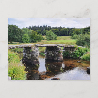 Carte Postale Pont Clapper Deux Ponts Dartmoor
