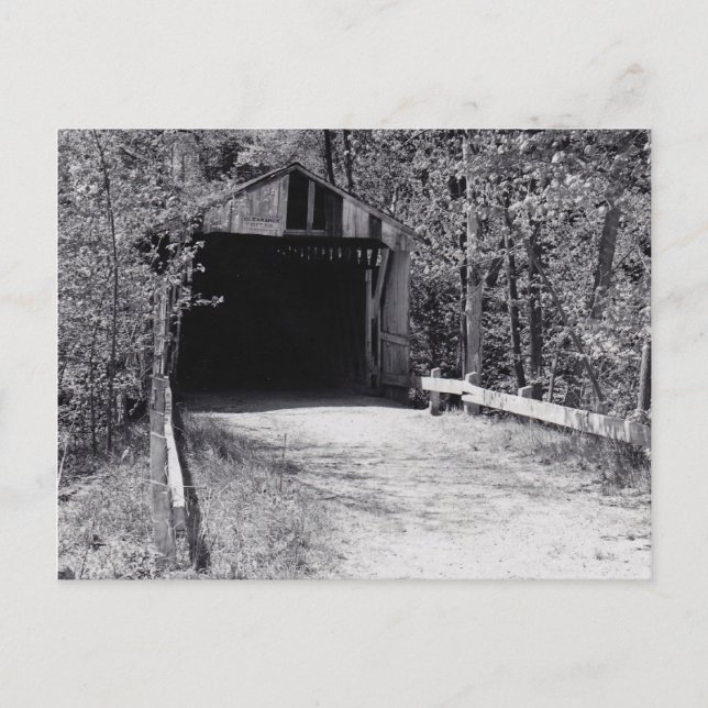 Carte Postale Pont couvert (Devant)