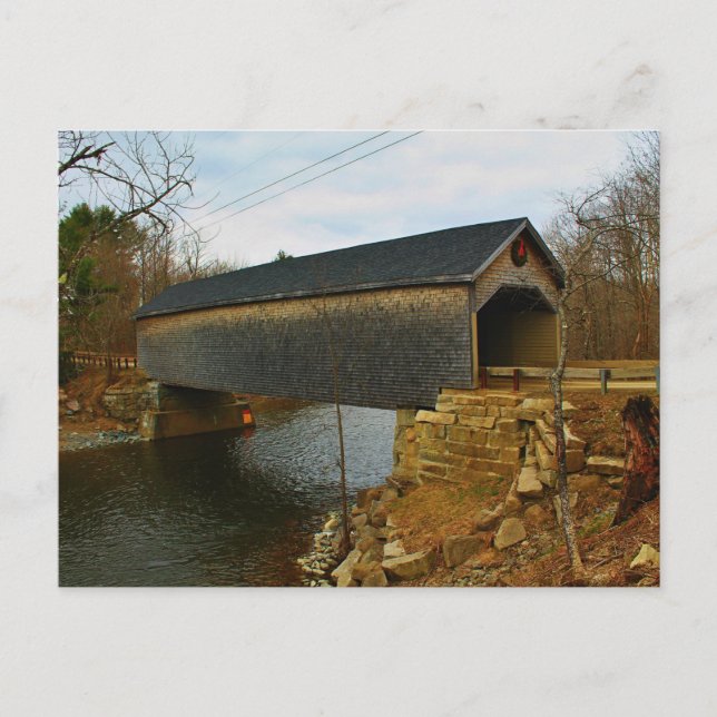 Carte Postale Pont couvert de Robyville, Corinth, Maine III (Devant)