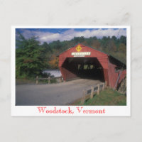 Pont couvert de Taftsville, Woodstock, Vermont