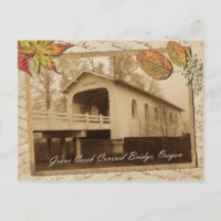 Pont couvert du ruisseau Grave, Sunny Valley, OU