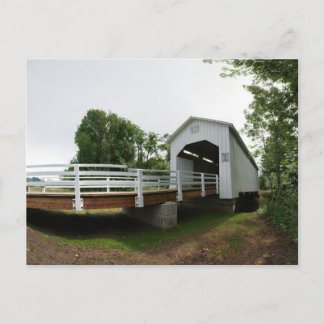Carte Postale Pont couvert Parvin
