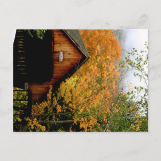 Carte Postale Pont couvert Woodstock, VT