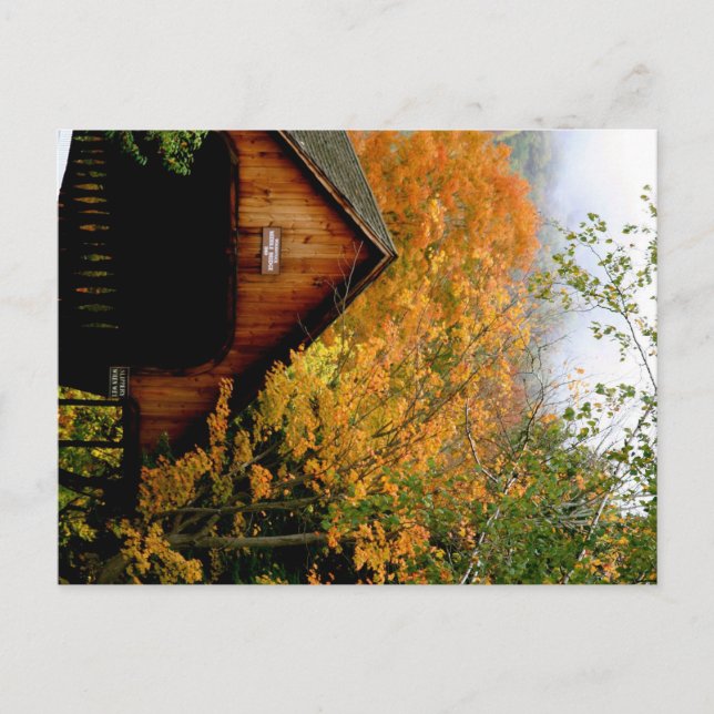 Carte Postale Pont couvert Woodstock, VT (Devant)