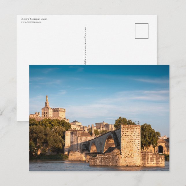 Carte Postale Pont d'Avignon France (Devant / Derrière)