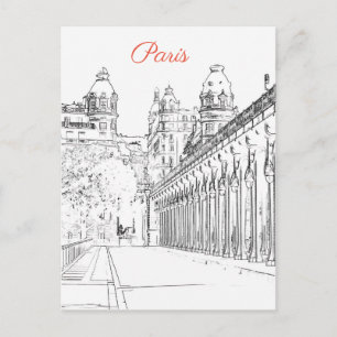 Carte Postale Pont de Bir-Hakeim sur la Seine - Paris, France