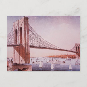 Carte Postale Pont de Brooklyn