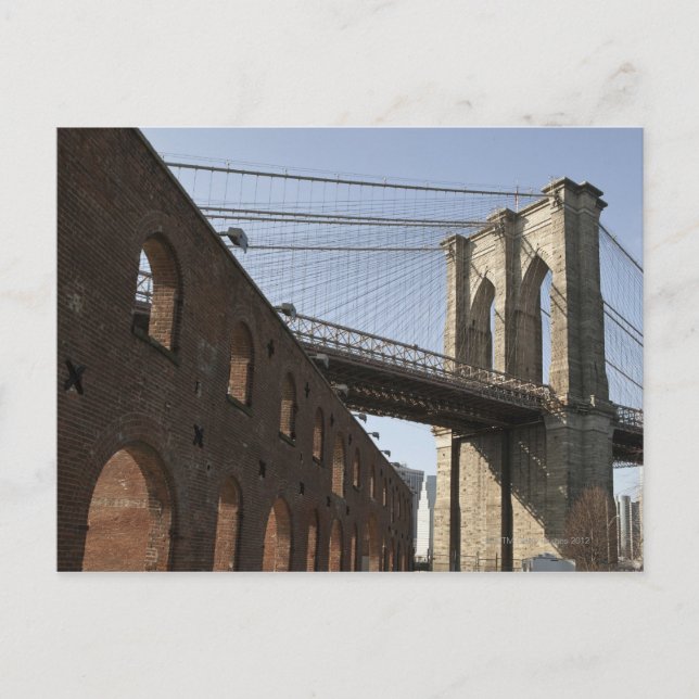 Carte Postale Pont de Brooklyn (Devant)