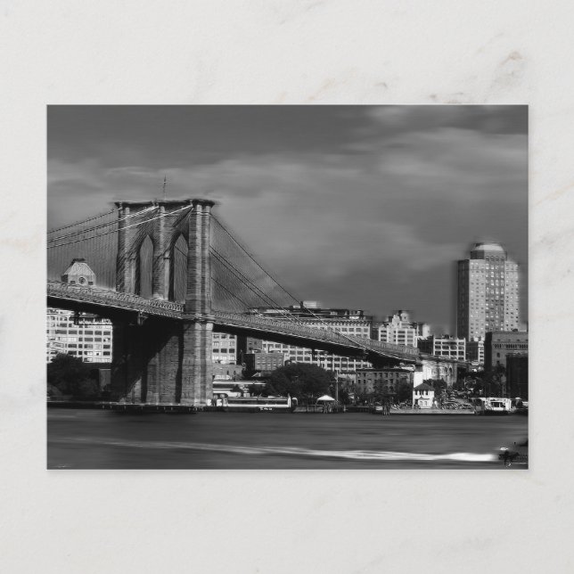 Carte Postale Pont de Brooklyn (Devant)