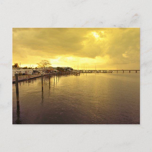 Carte Postale Pont de Corte à l'île Anna Maria (Devant)