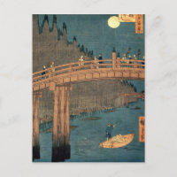 Pont de Kyoto au clair de lune