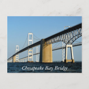 Carte Postale Pont de la baie de Chesapeake