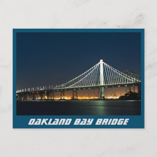 Carte Postale Pont de la baie d'Oakland