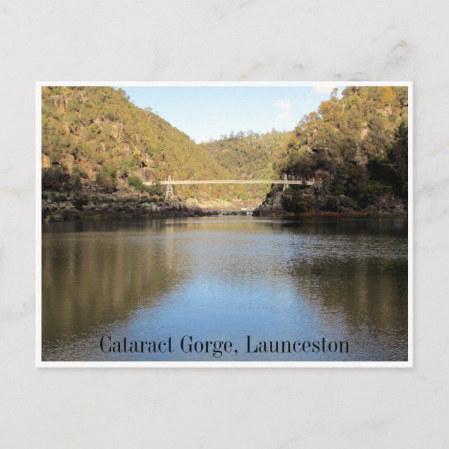 Carte Postale pont de la gorge (Devant)