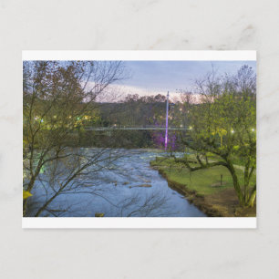 Carte Postale pont de liberté de la carolina-sud de greenville