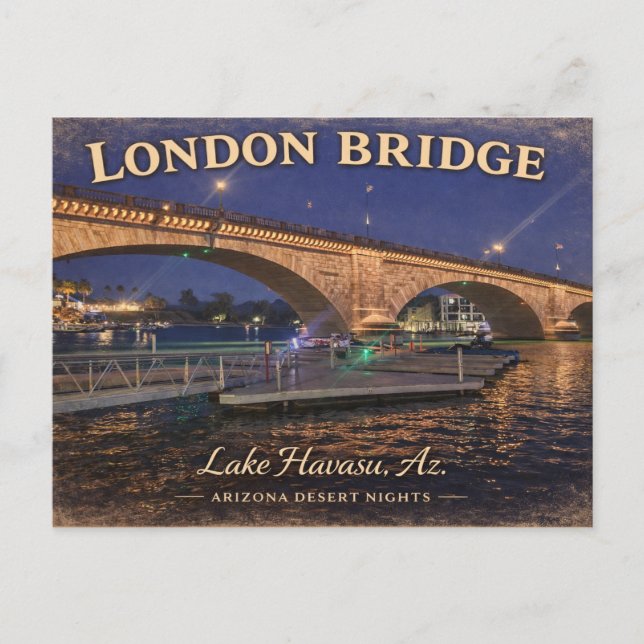 Carte Postale Pont de Londres (Devant)