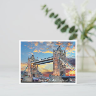 Carte postale - Pont de Londres, Angleterre Royaum