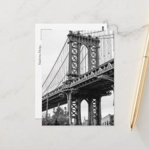 Carte Postale Pont de Manhattan