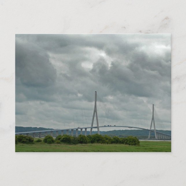 Carte Postale Pont de Normandie (Devant)