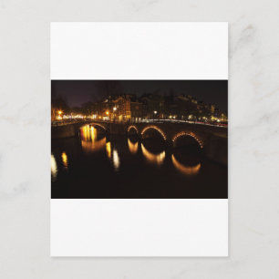 Carte Postale Pont de nuit