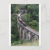Pont de passage des trains sur les hautes terres d