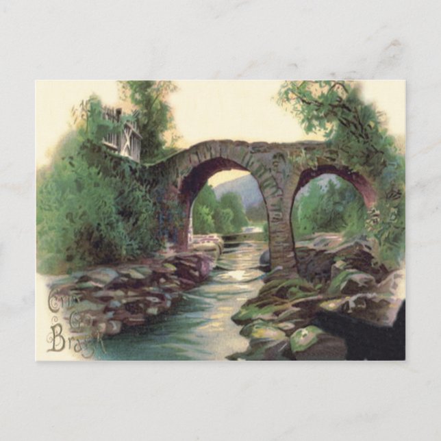 Carte Postale Pont de Weir Killarney Pont de pierre (Devant)