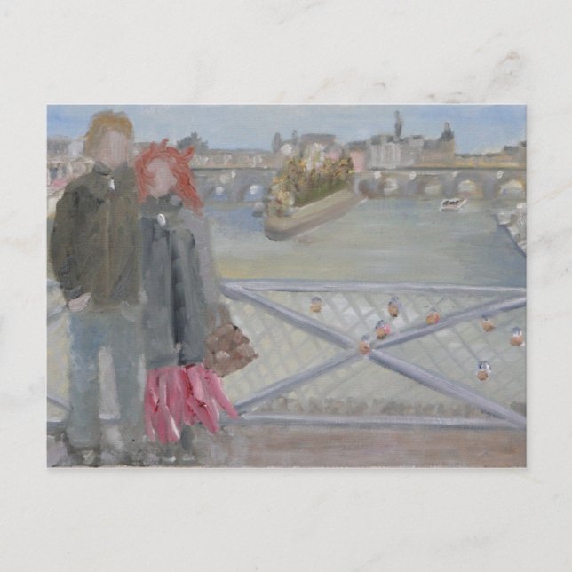 Carte Postale Pont des Arts : Paris (Devant)