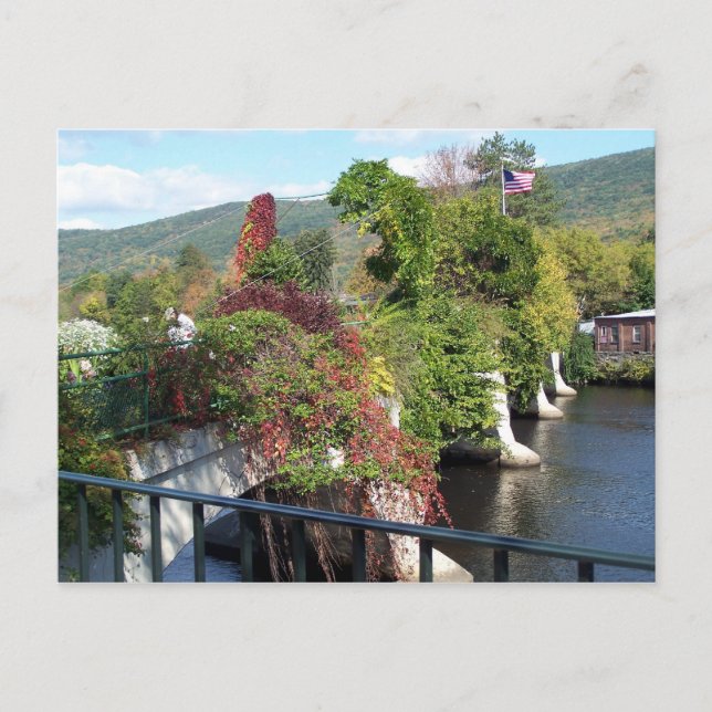 Carte Postale Pont des fleurs (Devant)