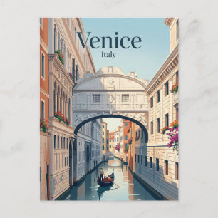 Carte Postale Pont des Soupirs Italie