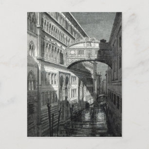 Carte Postale Pont des Soupirs, Venise