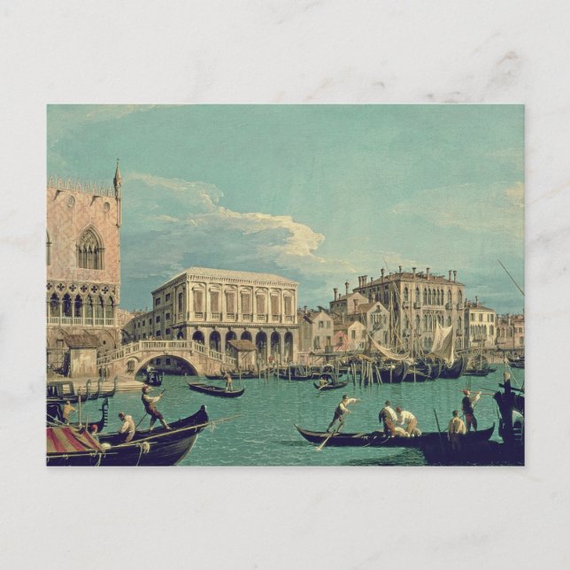 Carte Postale Pont des Soupirs, Venise c.1740 (Devant)