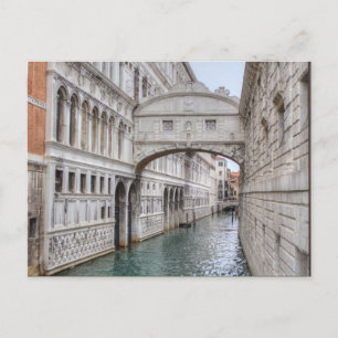 Carte Postale Pont Des Soupirs Venise Italie