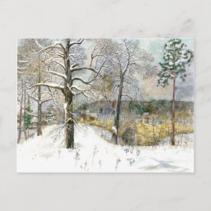 Carte Postale pont d'hiver