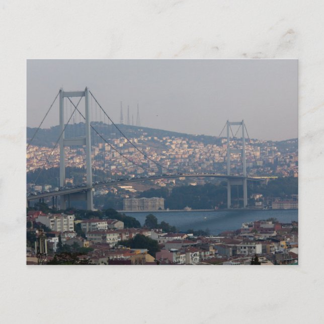 Carte Postale Pont d'Istanbul (Devant)