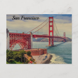 Carte Postale Pont d'or de San Francisco