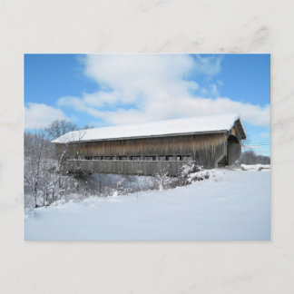 Carte Postale Pont du chemin Caine en hiver