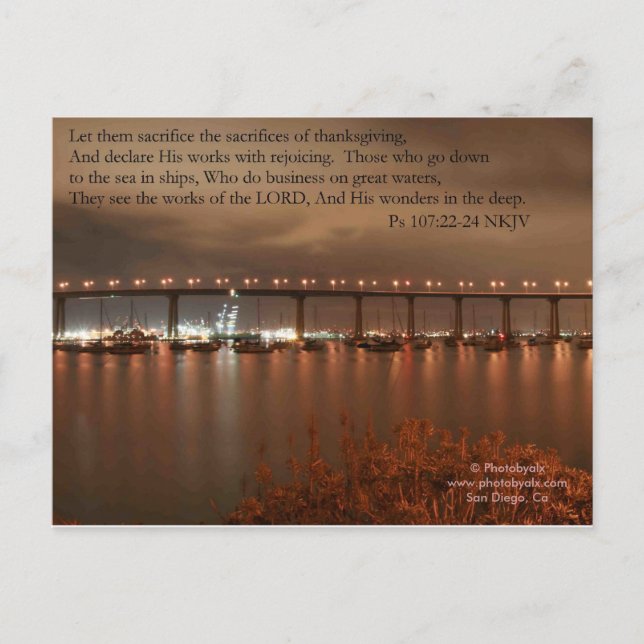 Carte Postale Pont du Coronado (Devant)