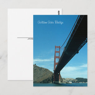 Carte postale - Pont du Golden Gate