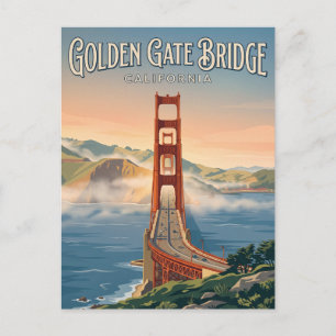 Carte Postale Pont du Golden Gate Californie