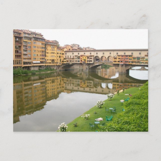 Carte Postale Pont du Palazzo Vecchio (Devant)
