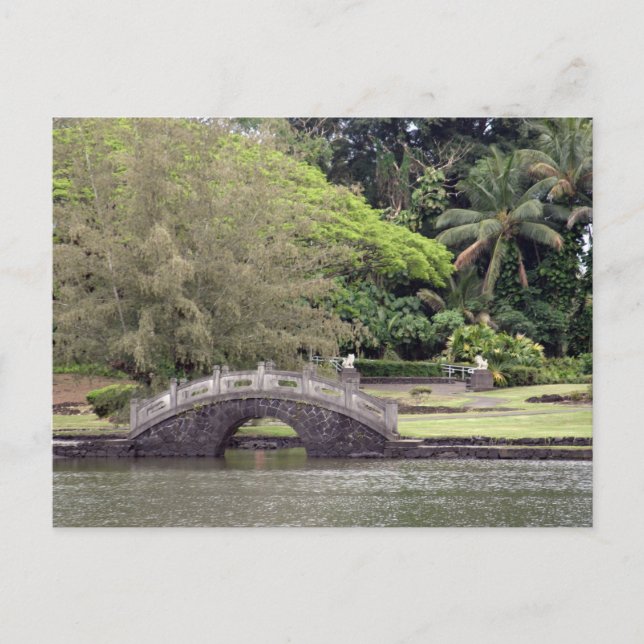 Carte Postale Pont du parc Lili'uokalani (Devant)