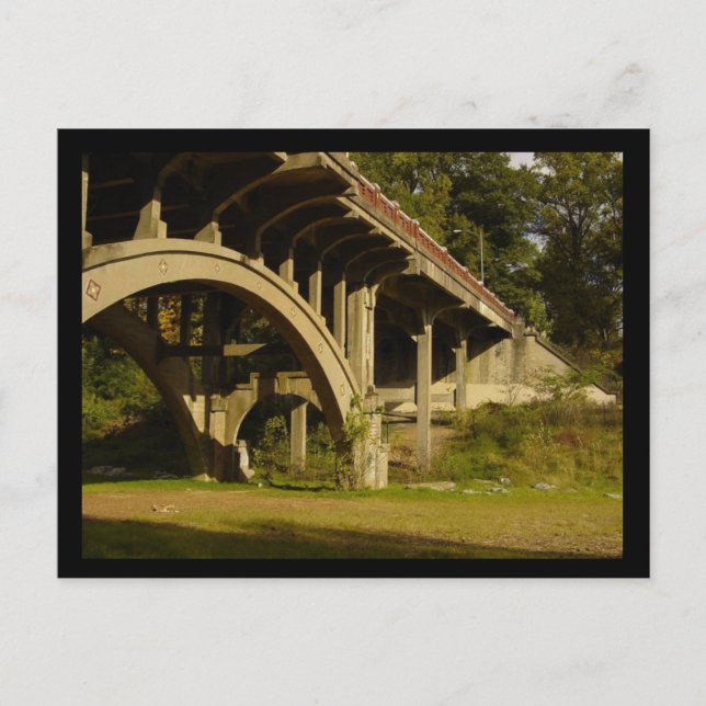 Carte Postale Pont du Piedmont Park (Devant)