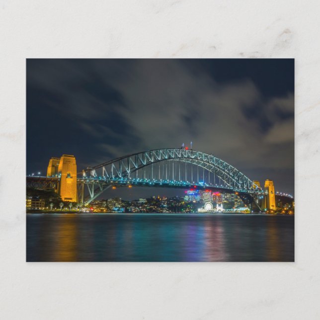Carte Postale Pont du port de Sydney (Devant)