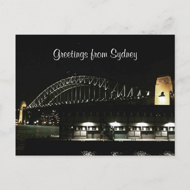 Carte Postale pont du port de sydney (Devant)